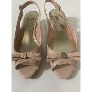 ETIENNE AIGNER UTA Women's Size 7.5 Slingback Sandals (1275)